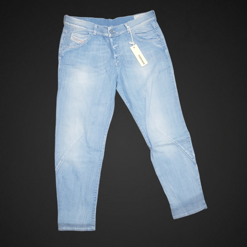 NWT Vintage Diesel Debi Jeans Women’s 29x32 Light Wash Made in Romania Y2K